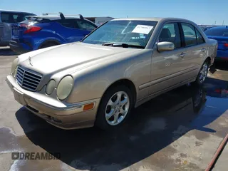2002 Mercedes-Benz E-Class with VIN WDBJF65J42B394017, listed as a IAAI auction lot 41706917 with 188,883 mi miles. Bid and sale history available at carsss.com. Image 22.
