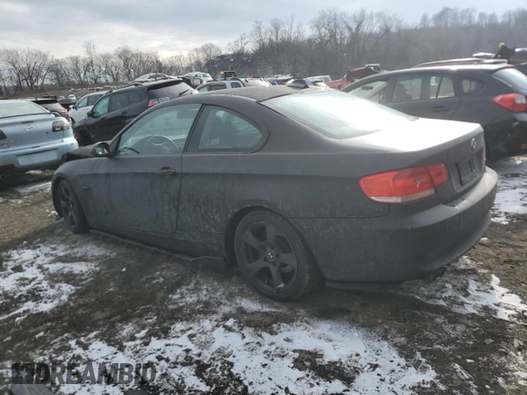 2007 BMW 3 Series 328xi with VIN WBAWC33557PC86343, listed as a Copart auction lot 89116735 with Not Provided miles and Salvage Title. Bid and sale history available at DreamBid. Image 2.