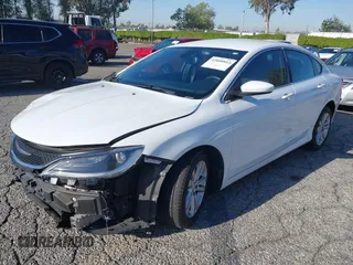2015 Chrysler 200 Limited with VIN 1C3CCCAB2FN743877, listed as a IAAI auction lot 42000812 with 70,222 mi miles. Bid and sale history available at carsss.com. Image 19.