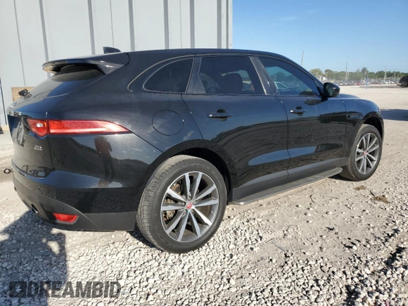 2019 Jaguar F-Pace 25t Prestige with VIN SADCK2GXXKA606848, listed as a Copart auction lot 50167335 with 34,758 mi miles and Salvage Title. Bid and sale history available at DreamBid. Image 3.