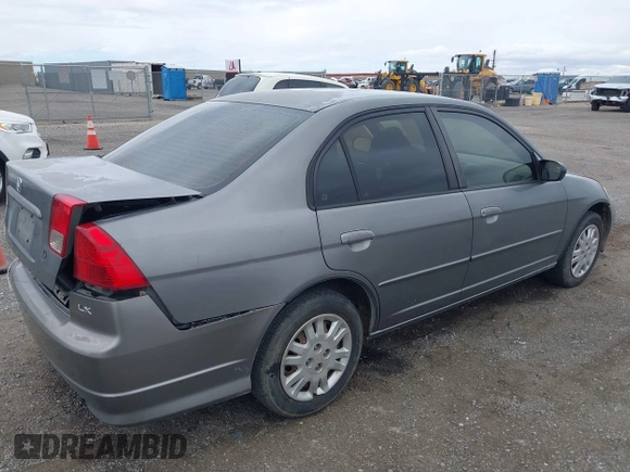2004 Honda Civic LX with VIN 2HGES16554H565677, listed as a IAAI auction lot 41777886 with 482,212 mi miles and . Bid and sale history available at DreamBid. Image 4.
