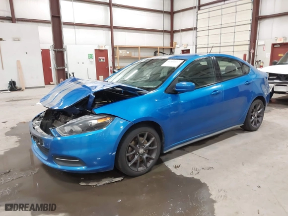 2016 Dodge Dart SE with VIN 1C3CDFAA9GD668110, listed as a IAAI auction lot 41556817 with 150,167 mi miles. Bid and sale history available at carsss.com. Image 18.