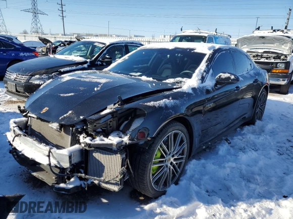 2018 Porsche Panamera 4 E-Hybrid z VIN WP0AE2A70JL177743, wystawiony jako Copart lot #88888935 z przebiegiem 51 477 mil mil oraz Szkoda całkowita • Salvage title. Historia ofert i sprzedaży dostępna na DreamBid. Obrazek 1.