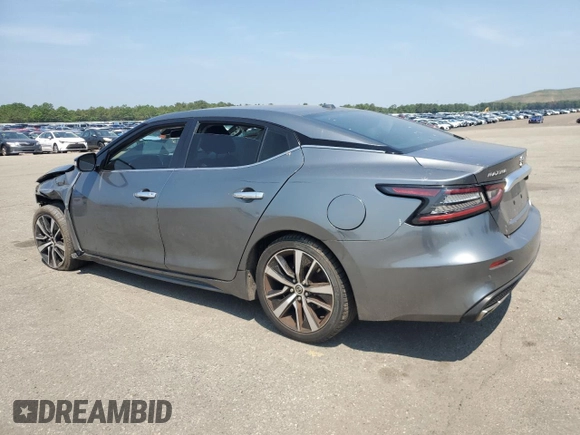 2021 Nissan Maxima SV with VIN 1N4AA6CV5MC504159, listed as a Copart auction lot 60447655 with 80,390 mi miles and Salvage title. Bid and sale history available at DreamBid. Image 2.