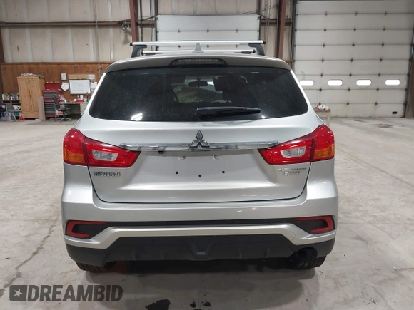 2018 Mitsubishi Outlander Sport ES 2.0 with VIN JA4AP3AUXJU022305, listed as a IAAI auction lot 41662767 with 43,527 mi miles. Bid and sale history available at carsss.com. Image 17.