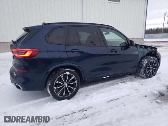 2019 BMW X5 xDrive40i with VIN 5UXCR6C51KLL26595, listed as a Copart auction lot 70907012 with 54,276 mi miles. Bid and sale history available at carsss.com. Image 3.