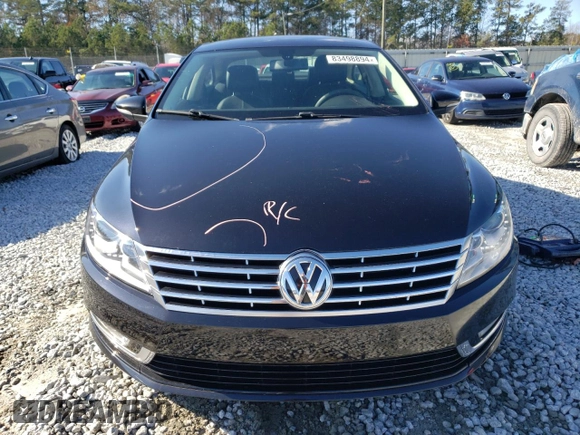 2014 Volkswagen CC R-Line with VIN WVWBP7AN2EE504552, listed as a Copart auction lot 83498894 with 254,869 mi miles and Salvage Title. Bid and sale history available at carsss.com. Image 5.