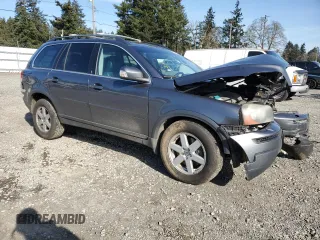 2007 Volvo XC90 I6 with VIN YV4CZ982971396279, listed as a Copart auction lot 53021635 with 235,168 mi miles and Salvage Title. Bid and sale history available at carsss.com. Image 4.
