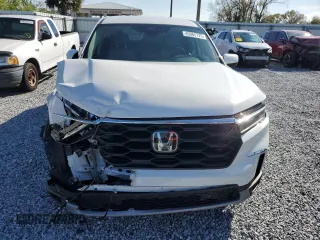 2025 Honda Pilot EX-L with VIN 5FNYG2H41SB007741, listed as a Copart auction lot 45965725 with 11,858 mi miles and Salvage Title. Bid and sale history available at carsss.com. Image 5.