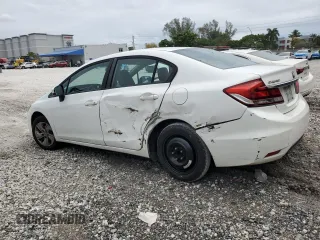 2014 Honda Civic Sedan LX with VIN 19XFB2F57EE026368, listed as a Copart auction lot 52794215 with 146,377 mi miles and Salvage Title. Bid and sale history available at carsss.com. Image 2.