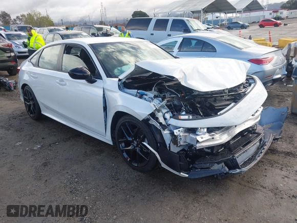 2025 Honda Civic Sport z VIN 2HGFE2F56SH564066, wystawiony jako IAAI lot #41764082 z przebiegiem 399 mil mil oraz . Historia ofert i sprzedaży dostępna na DreamBid. Obrazek 1.