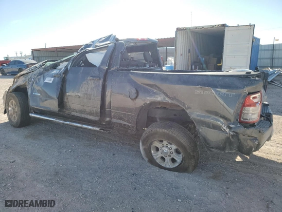 2020 Ram 2500 Big Horn with VIN 3C6UR5DL1LG115318, listed as a Copart auction lot 77045494 with 0 mi miles and Salvage Title. Bid and sale history available at carsss.com. Image 2.