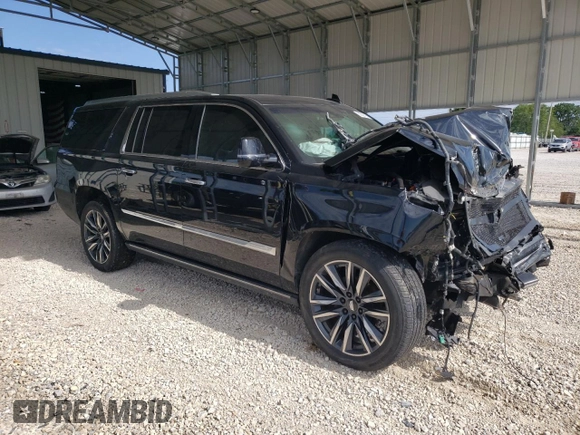 2019 Cadillac Escalade ESV Platinum with VIN 1GYS4KKJ8KR333778, listed as a Copart auction lot 58029705 with Not provided miles and Salvage title. Bid and sale history available at DreamBid. Image 4.
