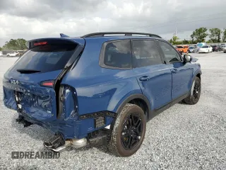 2024 Kia Telluride EX with VIN 5XYP3DGC1RG471384, listed as a Copart auction lot 59708035 with 8,388 mi miles and Salvage title. Bid and sale history available at DreamBid. Image 3.