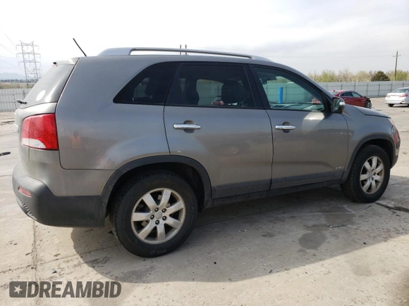 2013 Kia Sorento LX with VIN 5XYKTDA21DG401970, listed as a Copart auction lot 54079365 with 217,969 mi miles and Salvage title. Bid and sale history available at DreamBid. Image 3.