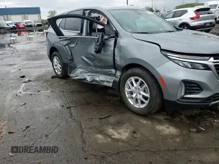 2023 Chevrolet Equinox LT with VIN 3GNAXTEGXPL131545, listed as a Copart auction lot 55951845 with 13,413 mi miles and Salvage title. Bid and sale history available at DreamBid. Image 13.