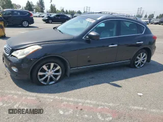 2011 Infiniti EX Journey with VIN JN1AJ0HR6BM854798, listed as a Copart auction lot 64142495 with 172,045 mi miles and Salvage title. Bid and sale history available at DreamBid. Image 1.