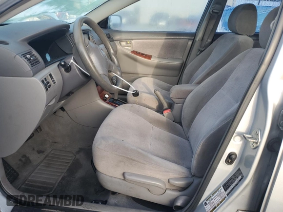 2005 Toyota Corolla CE with VIN 2T1BR32E85C420868, listed as a Copart auction lot 60186565 with 171,495 mi miles and Salvage title. Bid and sale history available at DreamBid. Image 7.
