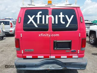 2010 Ford Econoline Cargo Commercial with VIN 1FTNE2EL7ADA74595, listed as a IAAI auction lot 42512878 with 154,412 mi miles and . Bid and sale history available at DreamBid. Image 12.