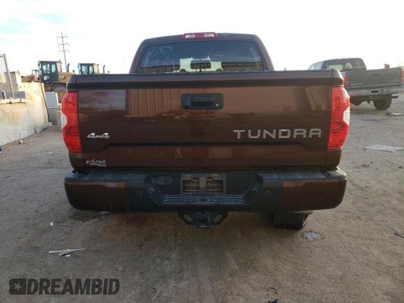 2016 Toyota Tundra 4WD Truck Platinum with VIN 5TFAW5F18GX524689, listed as a Copart auction lot 43367845 with 213,006 mi miles and Salvage Title. Bid and sale history available at carsss.com. Image 6.