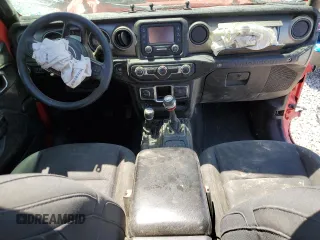 2018 Jeep Wrangler Unlimited Sport S with VIN 1C4HJXDG8JW132700, listed as a Copart auction lot 56064985 with Not provided miles and Salvage title. Bid and sale history available at DreamBid. Image 8.