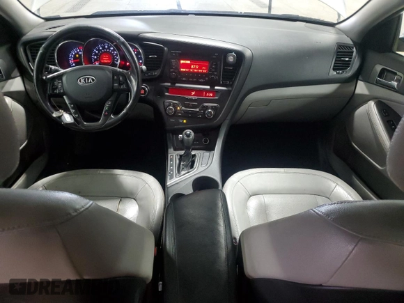 2011 Kia Optima EX with VIN KNAGN4A70B5071155, listed as a Copart auction lot 52201275 with 206,675 mi miles and Salvage Title. Bid and sale history available at carsss.com. Image 8.