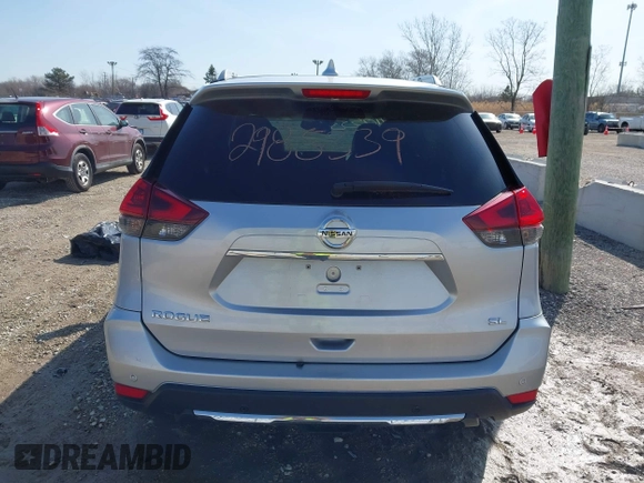 2019 Nissan Rogue SV with VIN 5N1AT2MT3KC777684, listed as a IAAI auction lot 41925508 with 113,717 mi miles and . Bid and sale history available at DreamBid. Image 16.