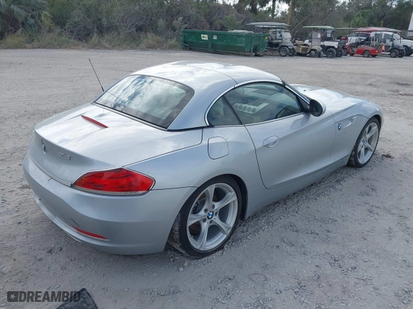 2016 BMW Z4 sDrive28i with VIN WBALL5C51G5A20361, listed as a IAAI auction lot 40739134 with 1 mi miles. Bid and sale history available at carsss.com. Image 4.