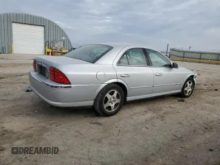 2001 Lincoln LS Luxury with VIN 1LNHM86S31Y648588, listed as a Copart auction lot 82892834 with 93,565 mi miles and Salvage Title. Bid and sale history available at carsss.com. Image 3.