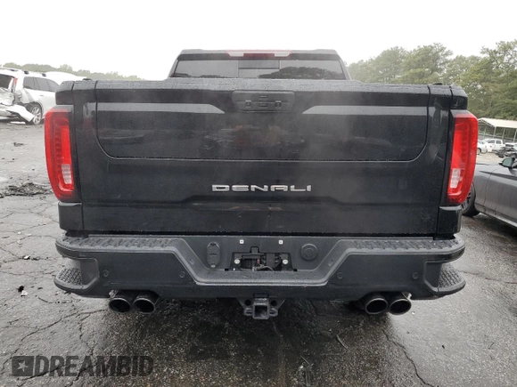 2022 GMC Sierra 1500 Limited Denali with VIN 3GTU9FEL1NG175051, listed as a Copart auction lot 72429374 with 15,200 mi miles and Salvage Title. Bid and sale history available at carsss.com. Image 6.