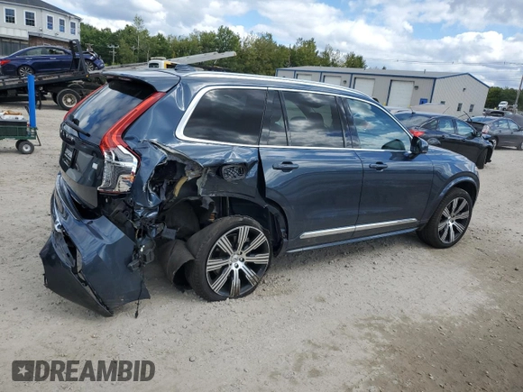 2023 Volvo XC90 Plus with VIN YV4H600N4P1924424, listed as a Copart auction lot 72622074 with 23,705 mi miles and Salvage title. Bid and sale history available at DreamBid. Image 3.