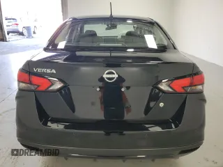 2024 Nissan Versa S with VIN 3N1CN8DVXRL906551, listed as a Copart auction lot 52995055 with 14,189 mi miles and Salvage Title. Bid and sale history available at carsss.com. Image 6.