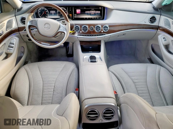 2015 Mercedes-Benz S 550 z VIN WDDUG8CB5FA142619, wystawiony jako Copart lot #56634405 z przebiegiem 97 975 mil mil oraz Czysty tytuł • Clean title. Historia ofert i sprzedaży dostępna na DreamBid. Obrazek 8.