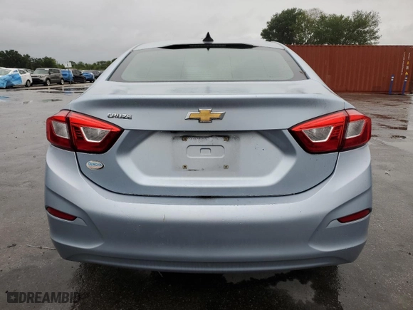 2017 Chevrolet Cruze LS with VIN 1G1BC5SM6H7281214, listed as a Copart auction lot 52080735 with 81,101 mi miles and Salvage Title. Bid and sale history available at carsss.com. Image 6.