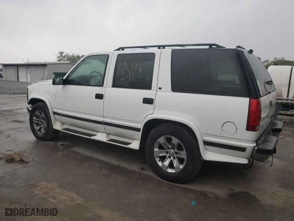 1997 Chevrolet Tahoe with VIN 1GNEK13R2VJ339111, listed as a Copart auction lot 48187215 with 166,260 mi miles and Salvage Title. Bid and sale history available at carsss.com. Image 2.