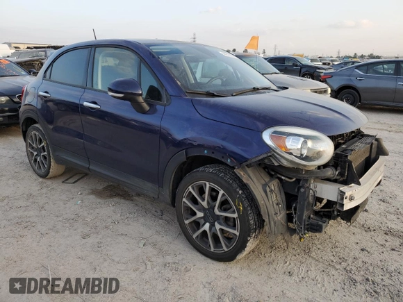 2018 FIAT 500X Trekking z VIN ZFBCFXCB8JP672062, wystawiony jako Copart lot #44518825 z przebiegiem 95 915 mil mil oraz Szkody całkowita. Historia ofert i sprzedaży dostępna na DreamBid. Obrazek 4.