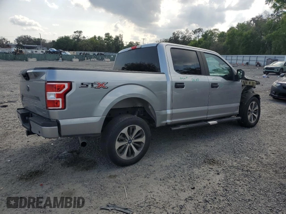 2020 Ford F-150 XL with VIN 1FTEW1C40LKF52020, listed as a Copart auction lot 50210665 with 56,242 mi miles and Non Repairable. Bid and sale history available at DreamBid. Image 3.