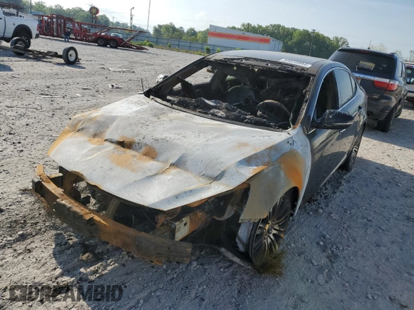 2014 Kia Cadenza Premium with VIN KNALN4D77E5136937, listed as a Copart auction lot 50035004 with 0 mi miles and Non Repairable. Bid and sale history available at carsss.com. Image 1.
