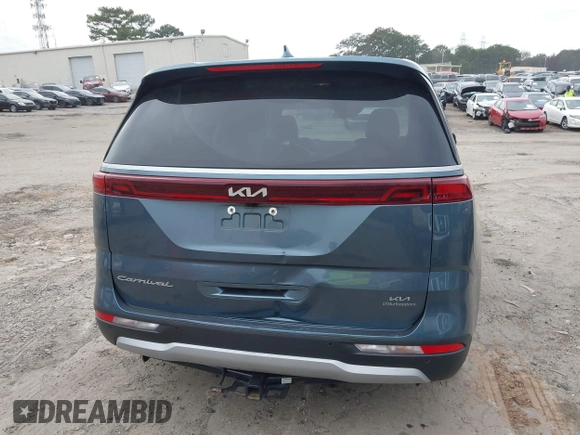 2022 Kia Carnival EX with VIN KNDNC5H36N6126232, listed as a IAAI auction lot 41683084 with 74,786 mi miles. Bid and sale history available at carsss.com. Image 16.