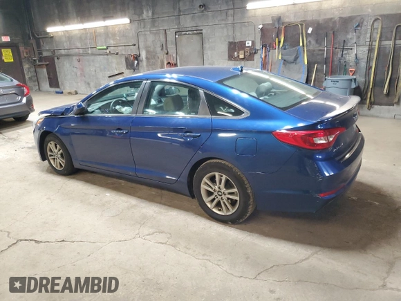 2015 Hyundai Sonata 2.4L SE with VIN 5NPE24AF6FH247707, listed as a Copart auction lot 52357415 with 124,265 mi miles and Salvage Title. Bid and sale history available at carsss.com. Image 2.