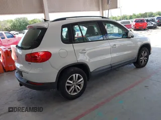 2017 Volkswagen Tiguan S with VIN WVGAV7AX8HK028540, listed as a IAAI auction lot 42256745 with 118,394 mi miles and . Bid and sale history available at DreamBid. Image 4.