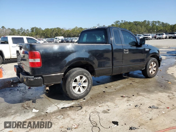 2005 Ford F-150 XL with VIN 1FTRF12WX5NA21395, listed as a Copart auction lot 44260355 with 261,053 mi miles and Salvage Title. Bid and sale history available at carsss.com. Image 3.
