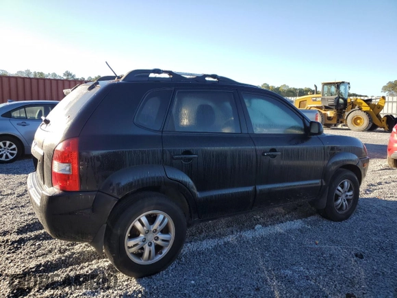 2006 Hyundai Tucson GLS with VIN KM8JN12D36U291618, listed as a Copart auction lot 76259744 with 0 mi miles and Clean Title. Bid and sale history available at carsss.com. Image 3.
