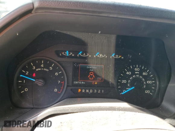 2016 Ford F-150 XL with VIN 1FTEX1C8XGKF13375, listed as a Copart auction lot 50777185 with 226,712 mi miles and Salvage Title. Bid and sale history available at carsss.com. Image 9.