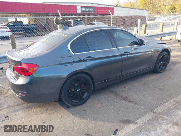 2017 BMW 3 Series 330i with VIN WBA8B9G30HNU53208, listed as a IAAI auction lot 40834514 with 73,119 mi miles. Bid and sale history available at carsss.com. Image 4.