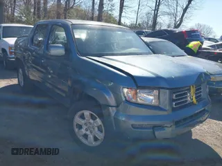 2007 Honda Ridgeline RTS with VIN 2HJYK16467H515261, listed as a IAAI auction lot 41852817 with 182,157 mi miles. Bid and sale history available at carsss.com. Image 1.