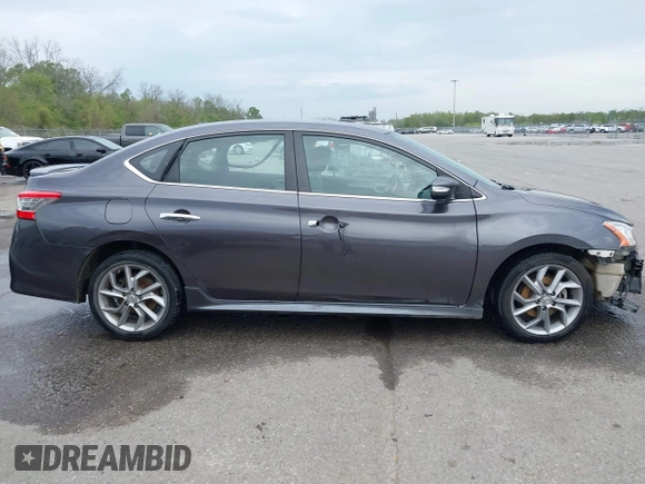 2015 Nissan Sentra SR with VIN 3N1AB7AP5FY365875, listed as a IAAI auction lot 41889207 with Not Provided miles and . Bid and sale history available at DreamBid. Image 12.
