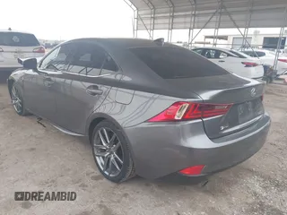 2016 Lexus IS 200t with VIN JTHBA1D21G5035570, listed as a IAAI auction lot 41593624 with 105,100 mi miles and . Bid and sale history available at carsss.com. Image 3.