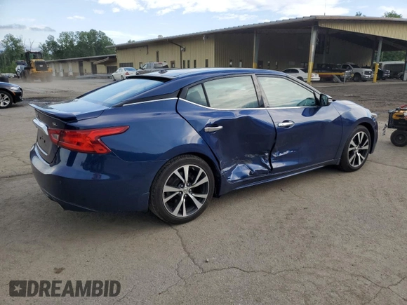 2018 Nissan Maxima SL with VIN 1N4AA6AP9JC382650, listed as a Copart auction lot 61552515 with 109,746 mi miles and Salvage title. Bid and sale history available at DreamBid. Image 3.