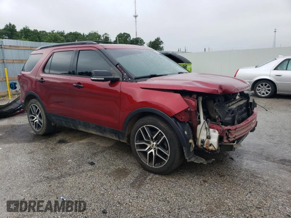 2016 Ford Explorer Sport z VIN 1FM5K8GTXGGB02174, wystawiony jako Copart lot #57963255 z przebiegiem 154 919 mil mil oraz Szkoda całkowita • Salvage title. Historia ofert i sprzedaży dostępna na DreamBid. Obrazek 4.